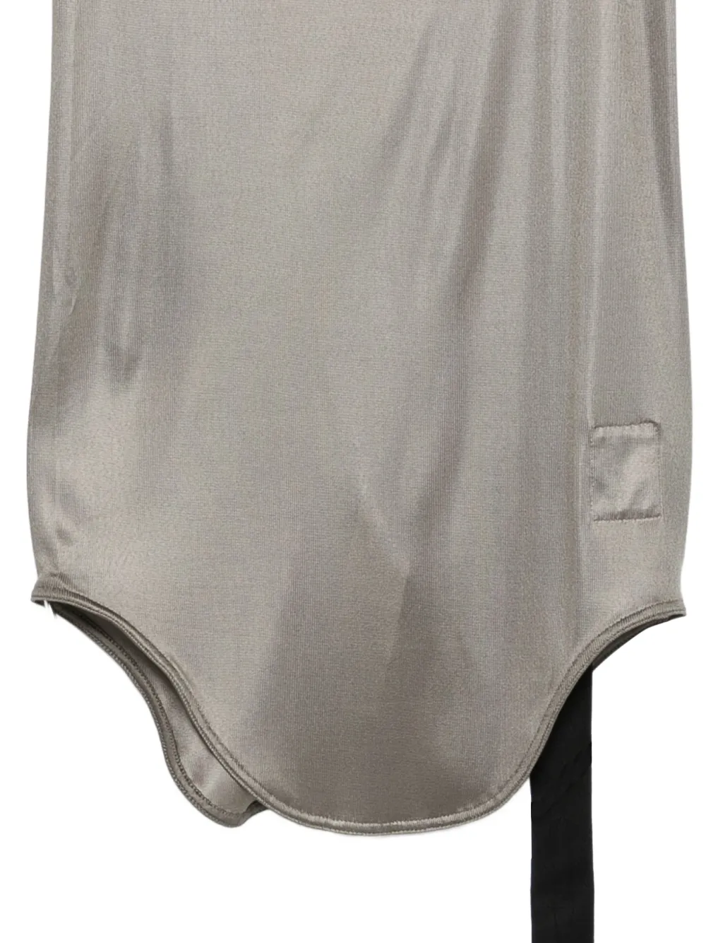 Rick Owens DRKSHDW Top met racerrug Grijs