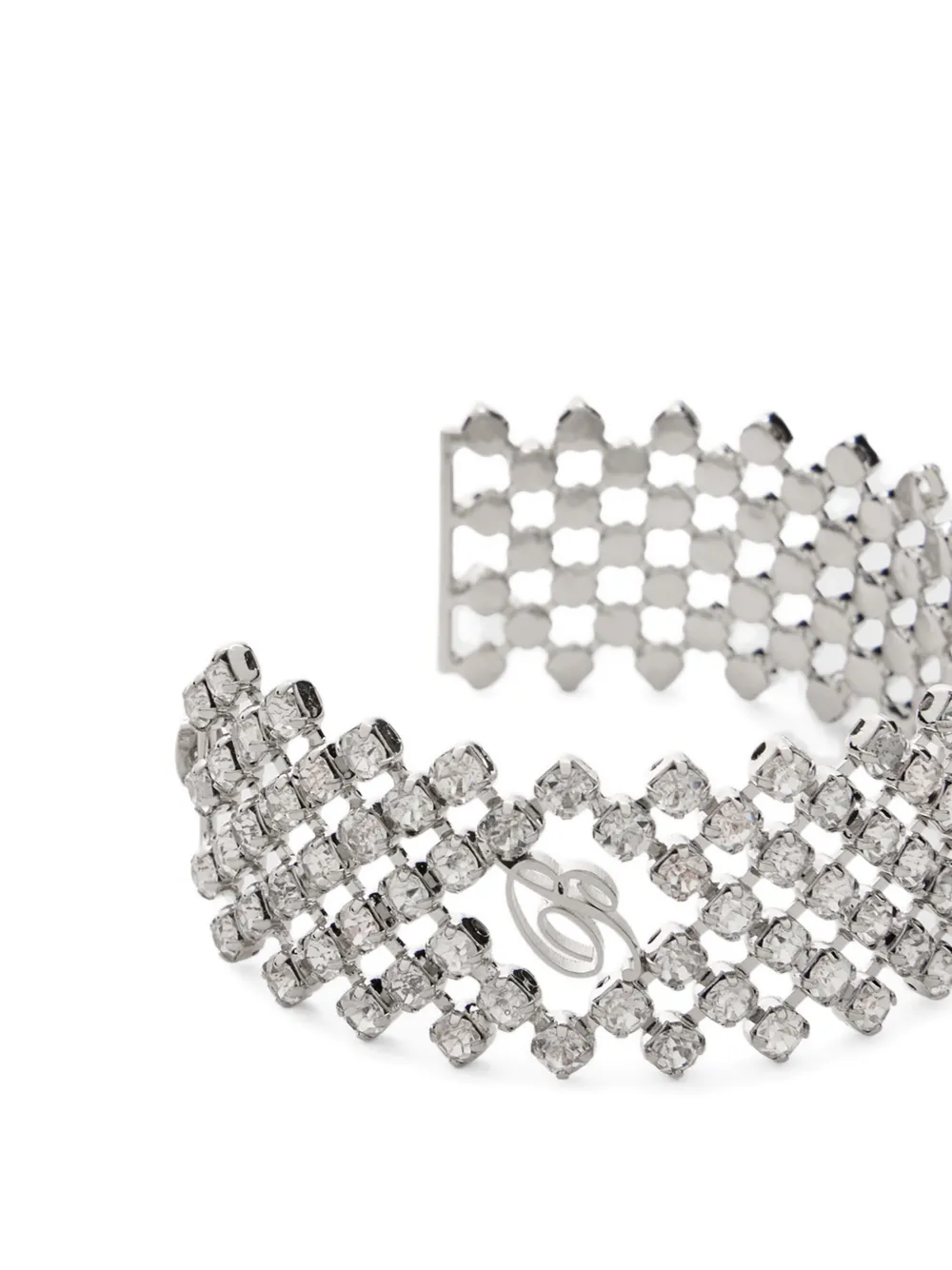 Rhinestone-Embellished Earrings