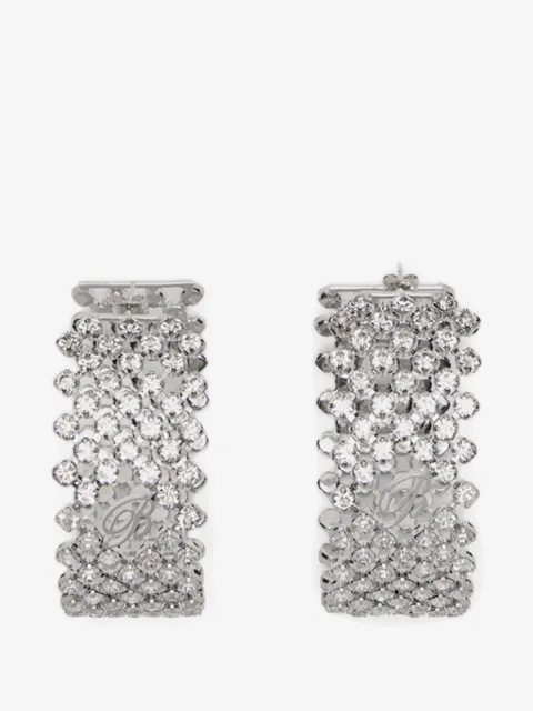Blumarine aretes con detalles de strass