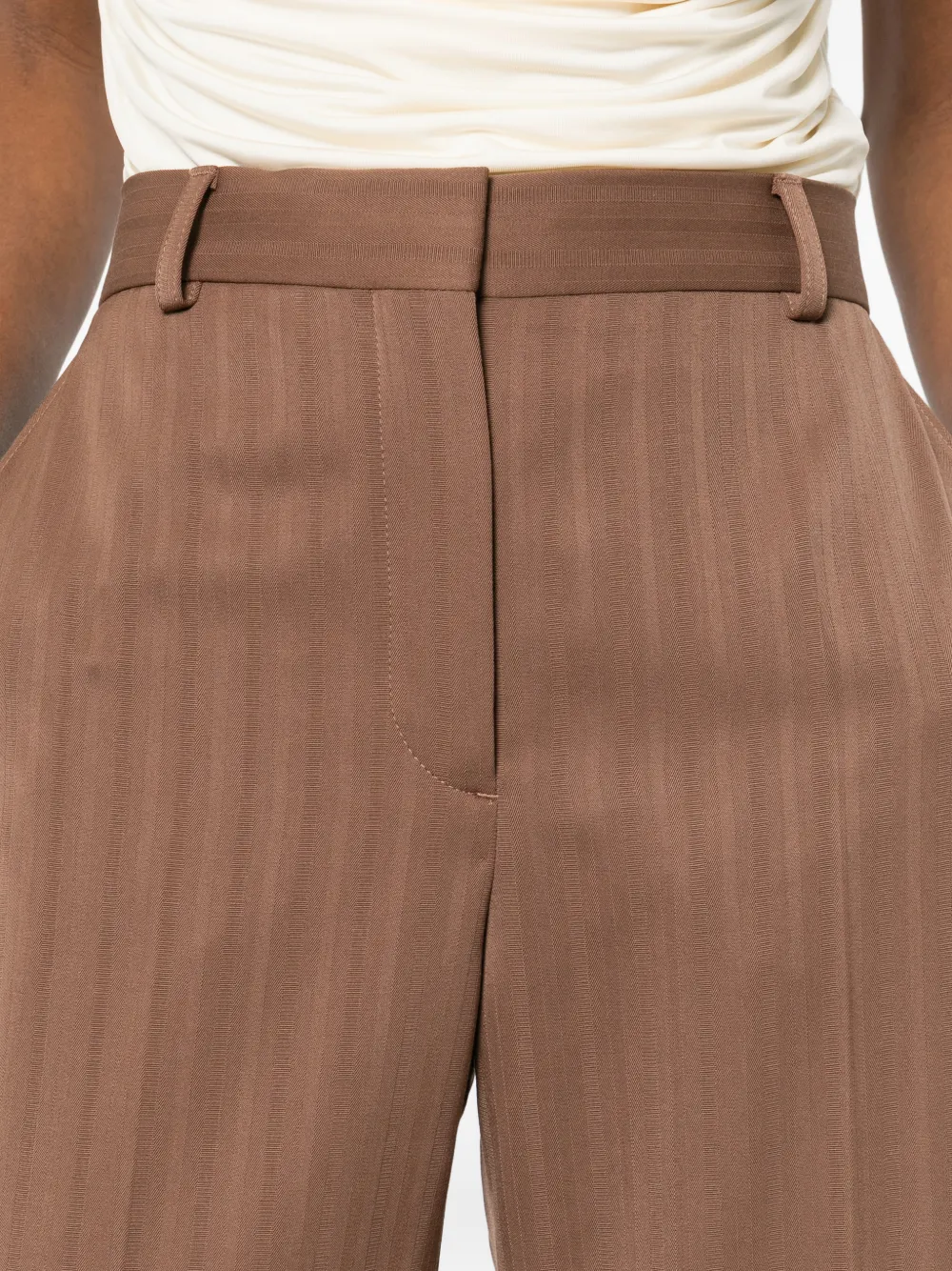 Stella McCartney Plooibroek Bruin
