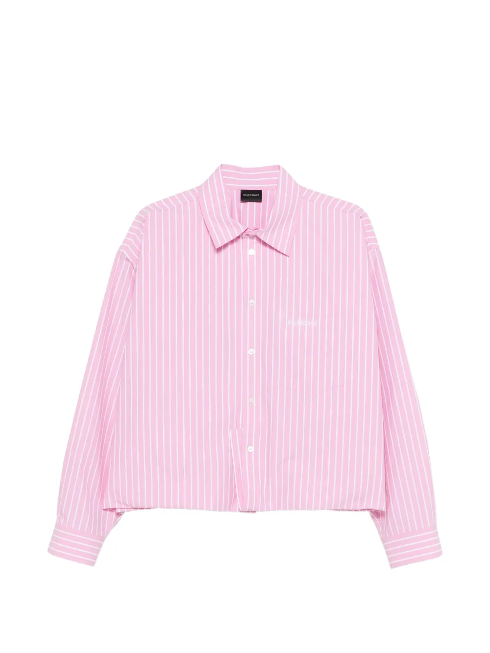 Balenciaga striped-pattern shirt - Rosa