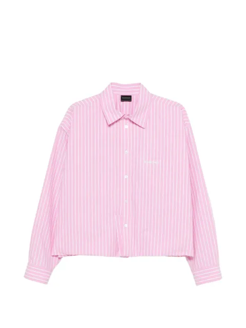 Balenciaga striped-pattern shirt