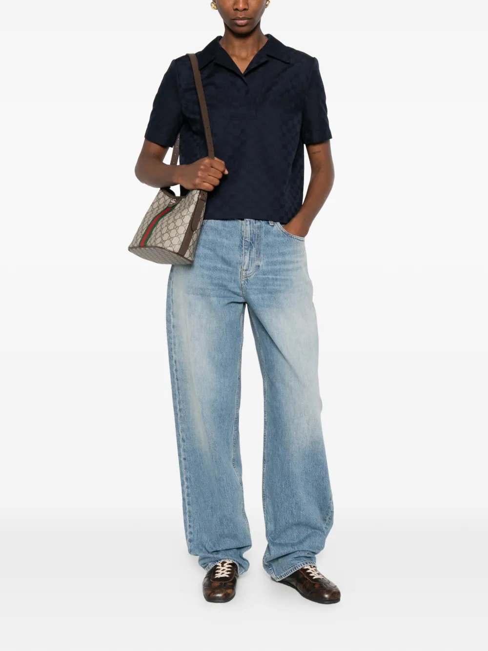 Gucci Jeans met vijf zakken Blauw