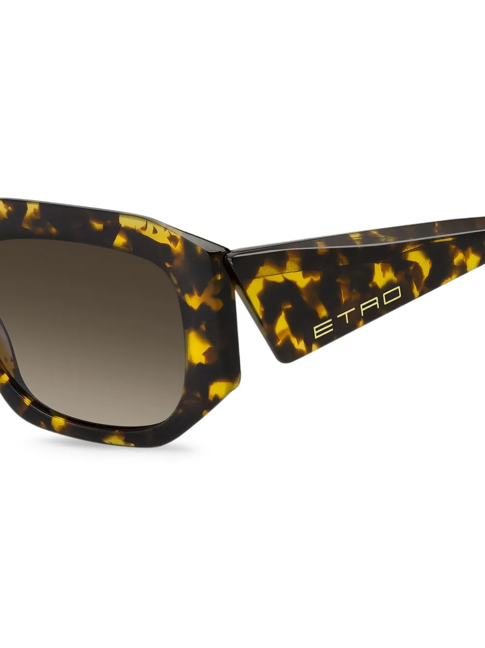 ETRO Tailoring zonnebril Bruin