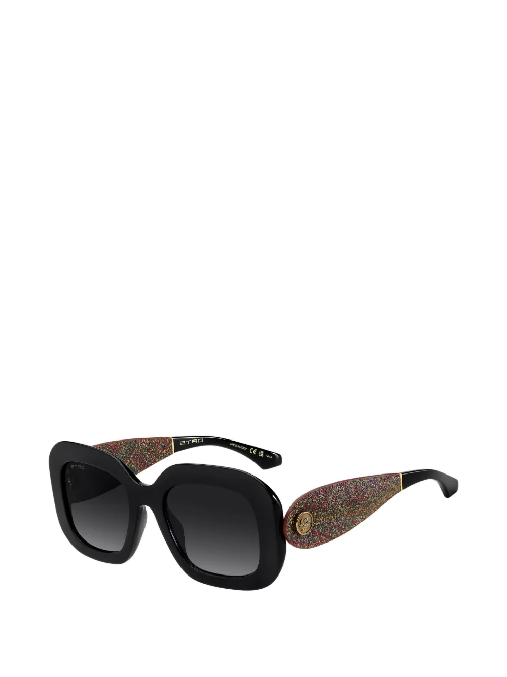  Etro Logo-deail Sunglasses - Black 