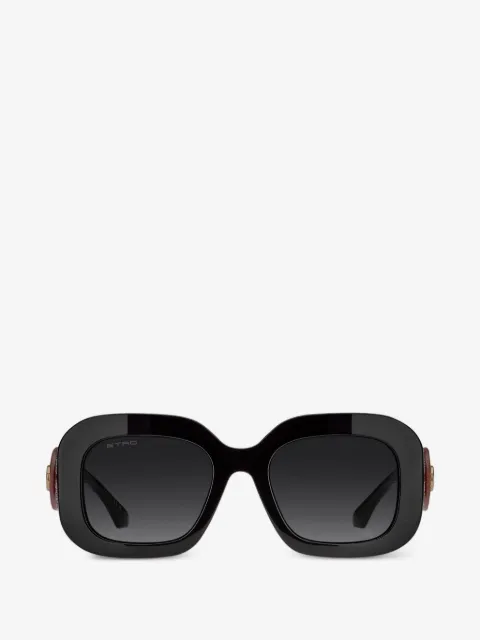 ETRO lunettes de soleil à logo