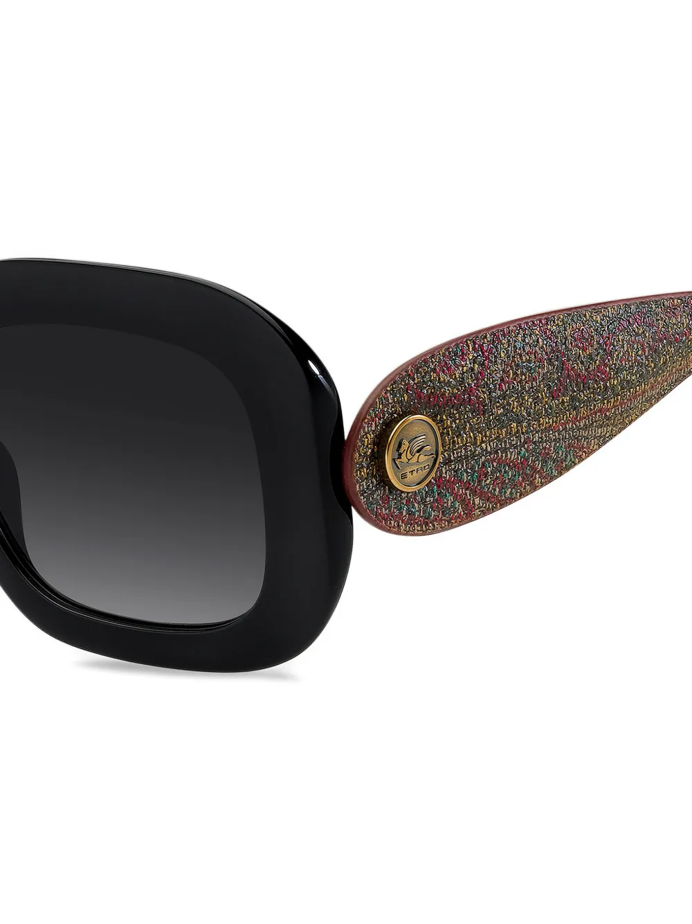 ETRO Zonnebril met logodetail Zwart