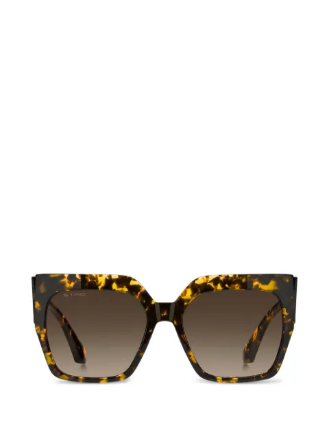 ETRO lentes de sol marrones