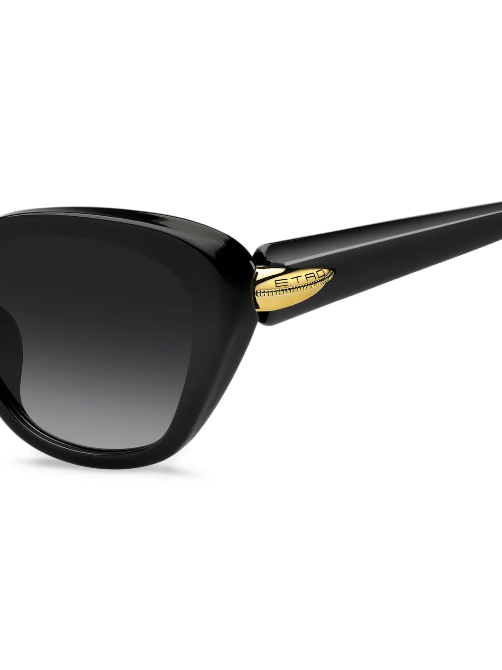ETRO Zonnebril met cat-eye montuur Zwart