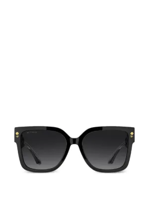 Palm Angels Claire cat-eye Sunglasses | Black | FARFETCH display picture 3