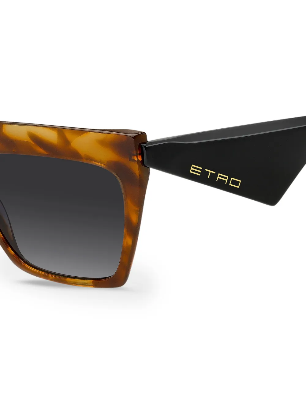 ETRO Zonnebril met getinte glazen Bruin