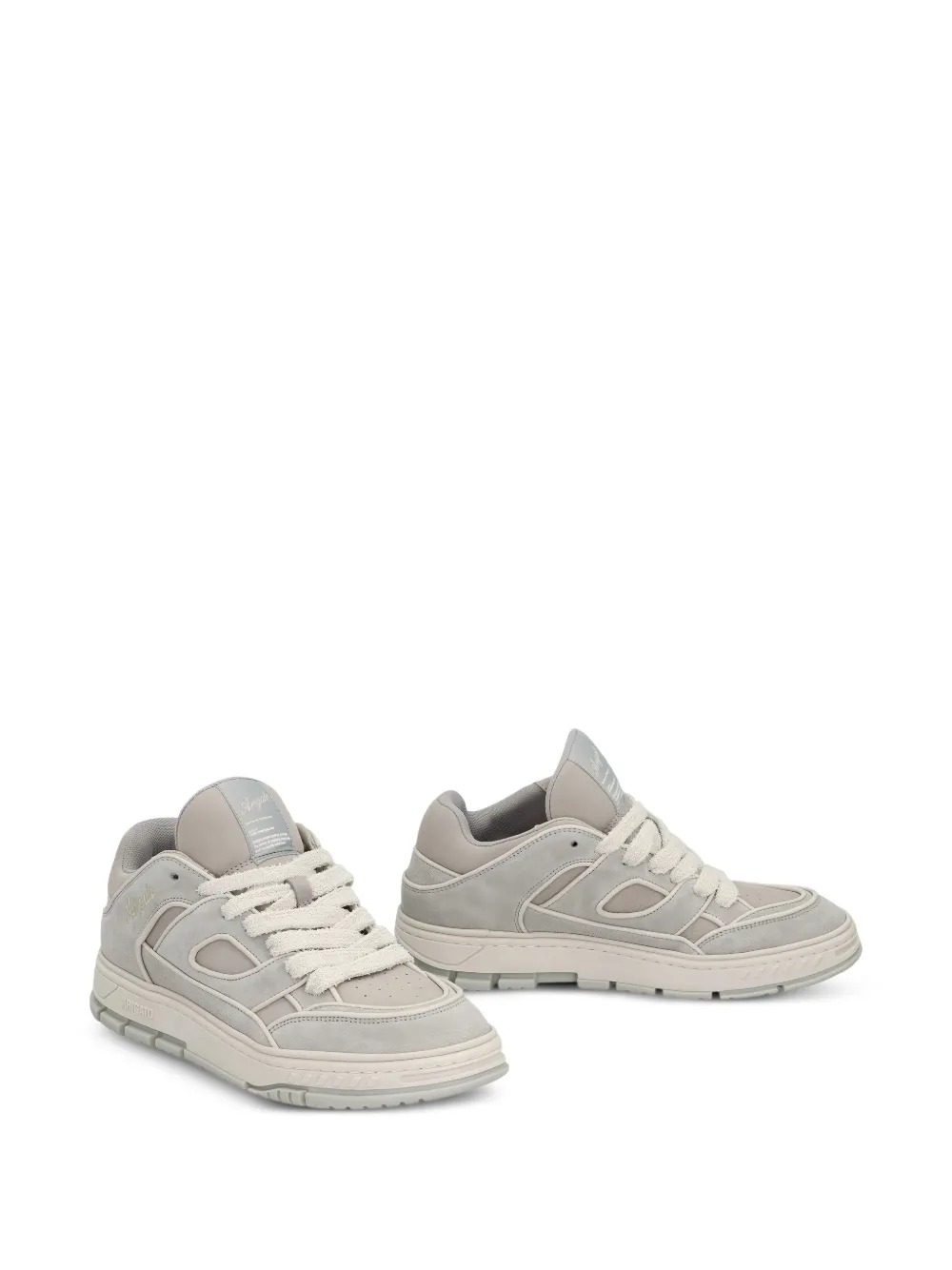 Axel Arigato embroidered-logo low-top sneakers Grijs