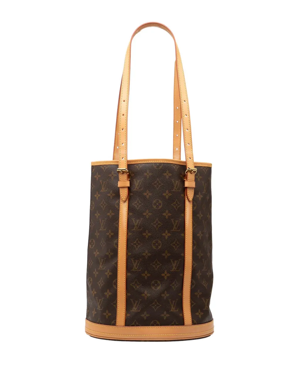 Louis Vuitton Pre-Owned 2001 Monogram GM bucket bag - Marrone