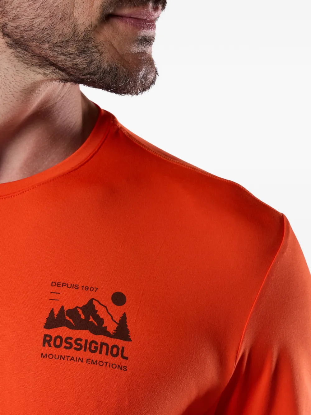 Rossignol T-shirt met grafische print Oranje