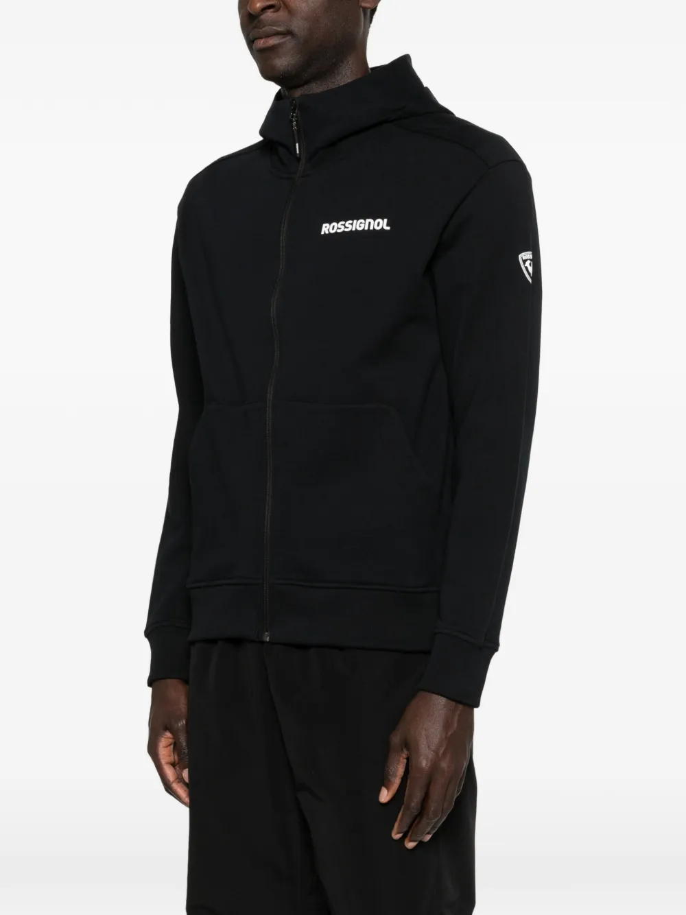 Rossignol Hoodie met rits Zwart