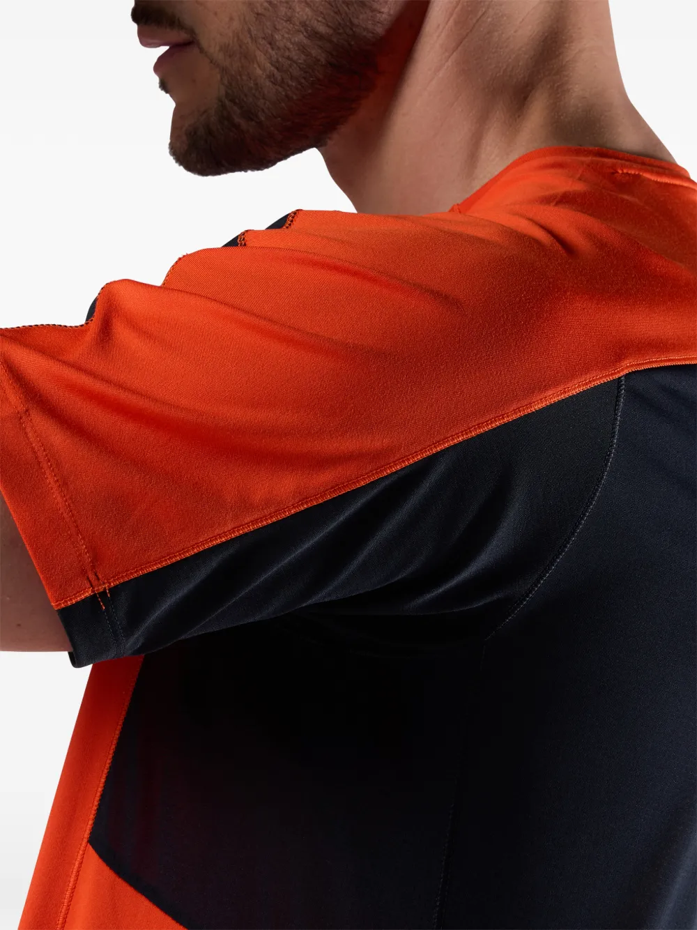 Rossignol T-shirt met colourblocking Oranje