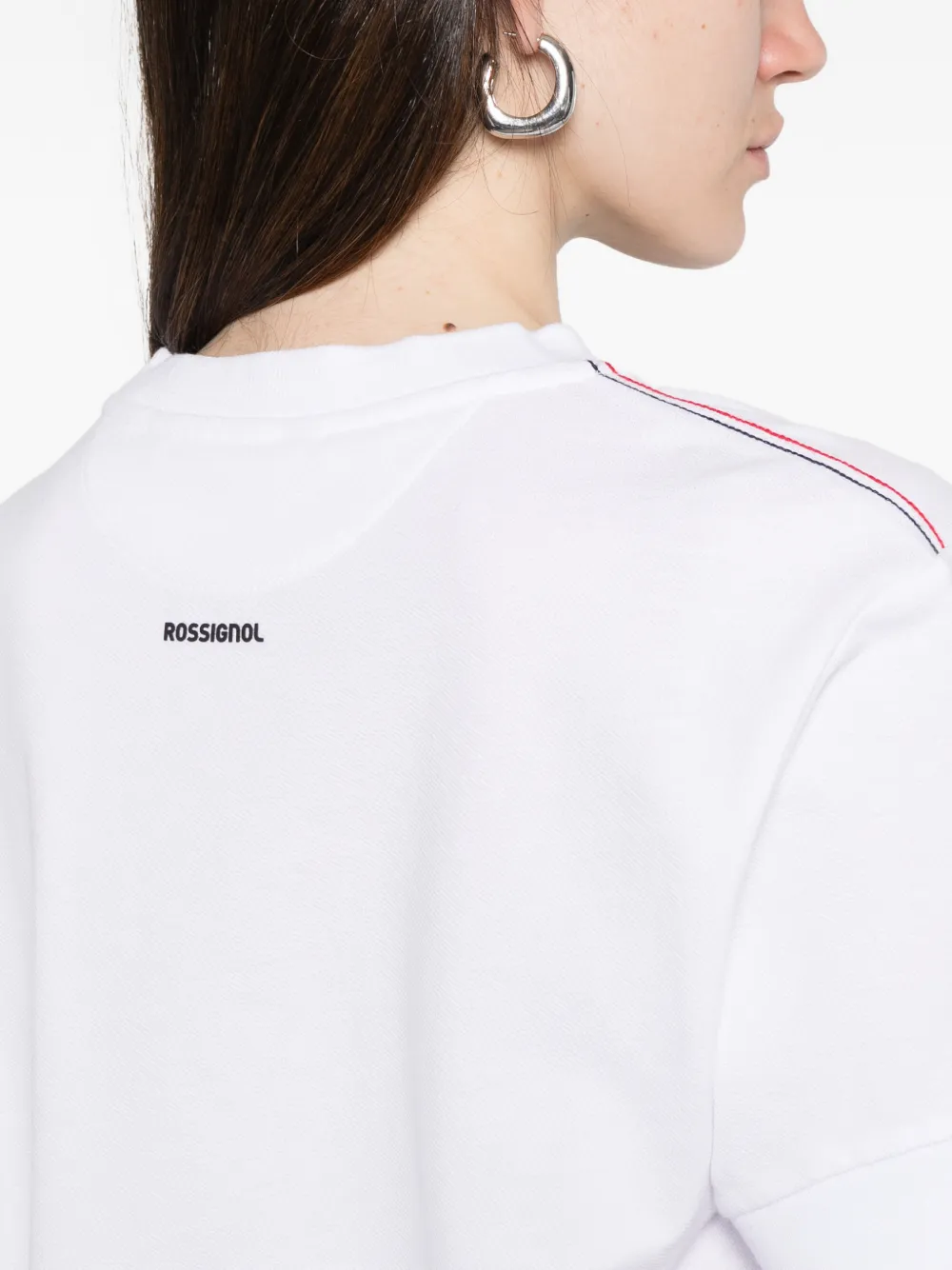 Rossignol T-shirt met ronde hals Wit