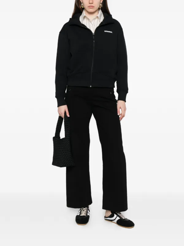 ROSSIGNOL ジップアップブルゾン ブラック 【サイズXL】 Rossignol ジップアップ パーカー | ブラック | FARFETCH JP