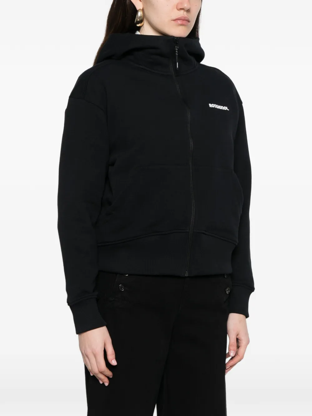  Rossignol Zip-up Hoodie - Black 