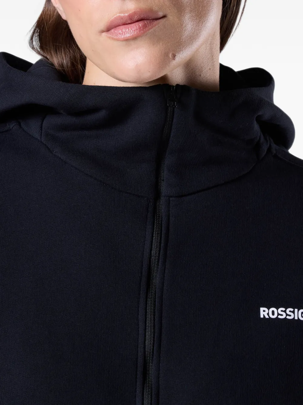 ROSSIGNOL ジップアップブルゾン ブラック 【サイズXL】 Rossignol ジップアップ パーカー | ブラック | FARFETCH JP