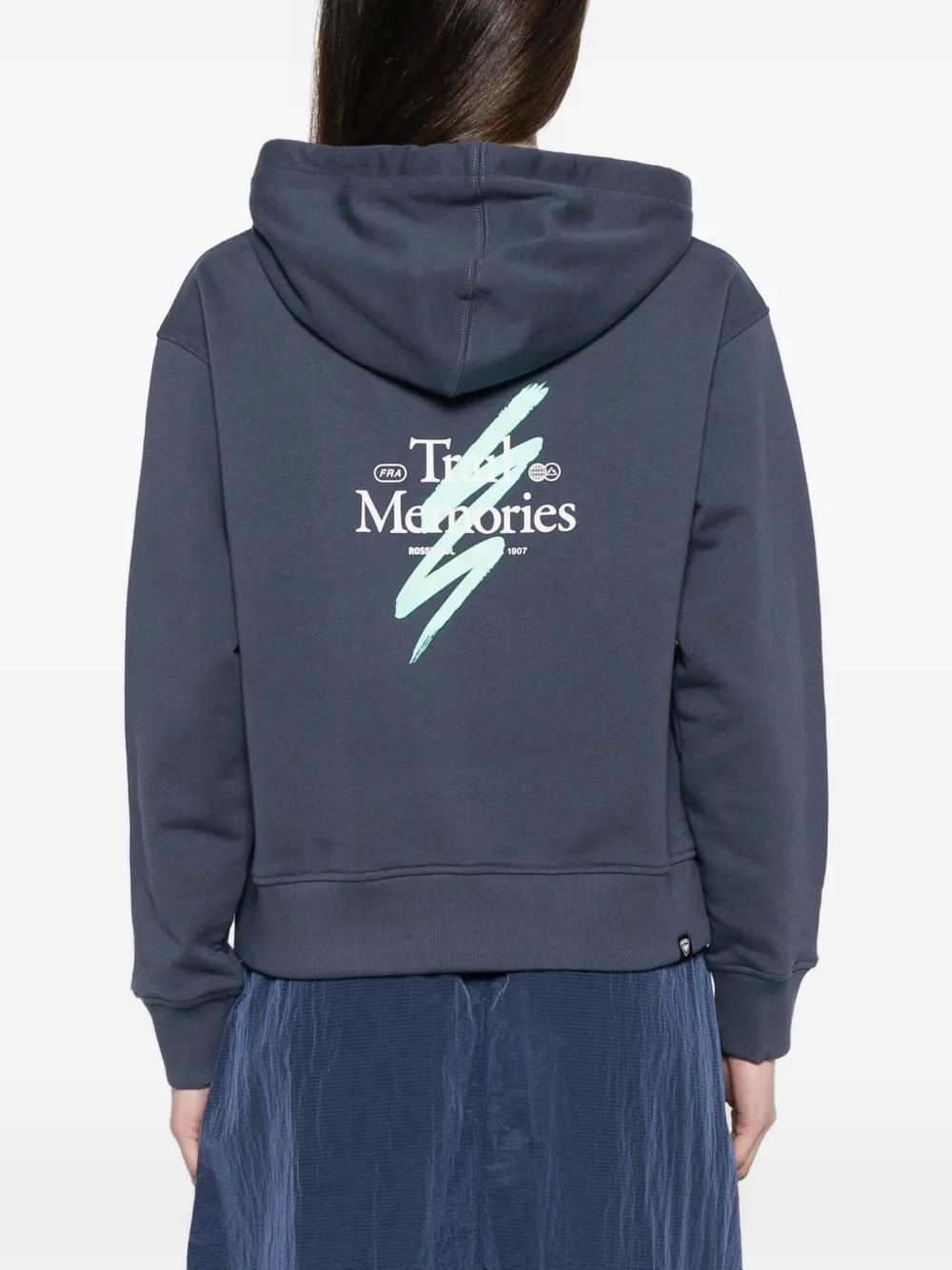 Rossignol Hoodie met logodetail Blauw