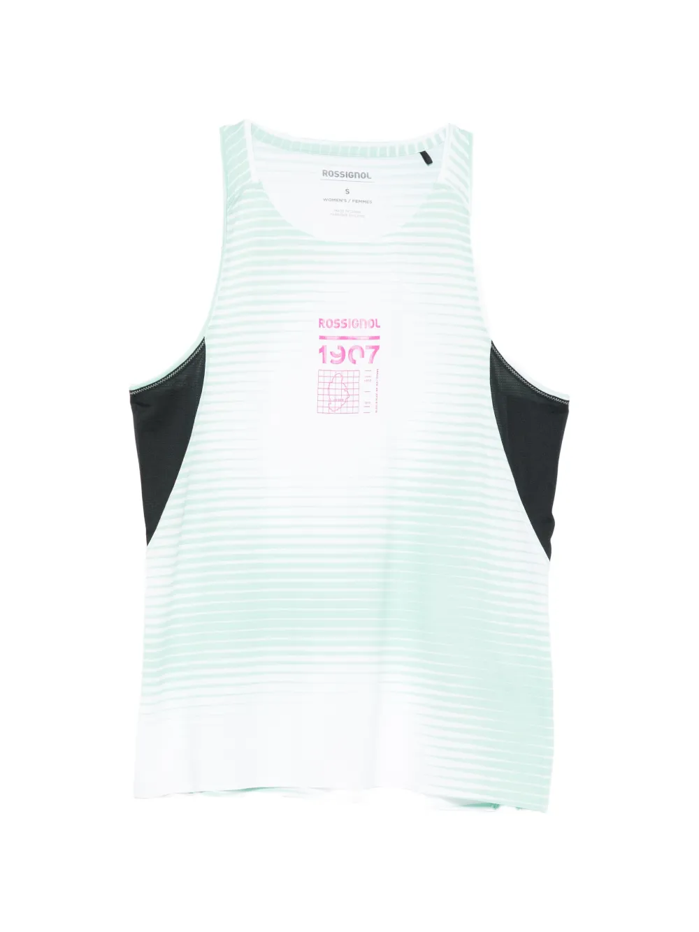 Rossignol Sapa Ultra striped tank top - Grün