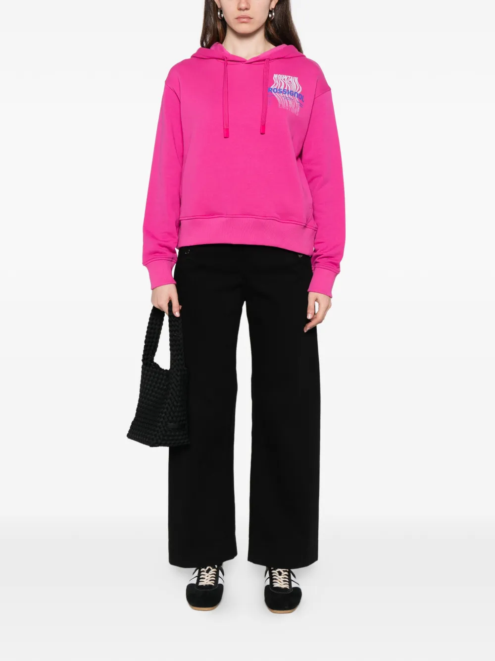  Rossignol Graphic-print Hoodie - Pink 