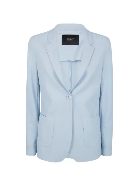Seventy single-button textured blazer