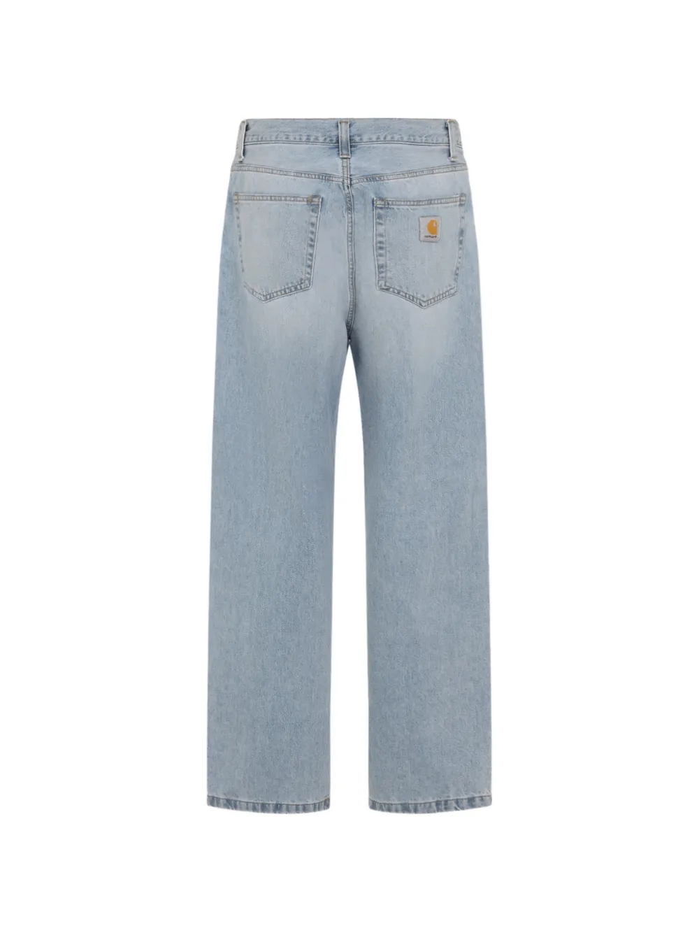 Carhartt WIP Jeans met logopatch Blauw