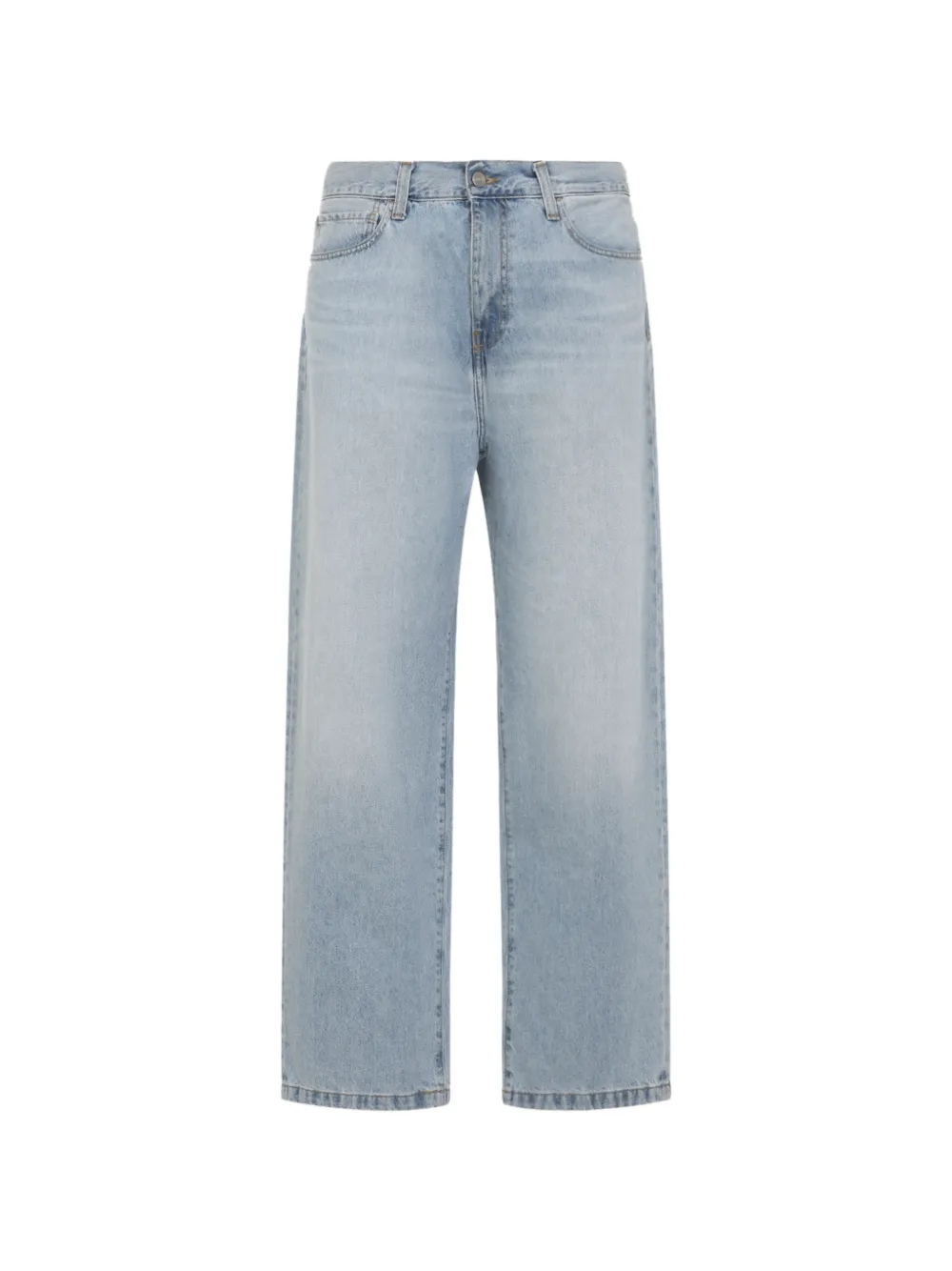 Carhartt WIP logo-patch jeans - Blu