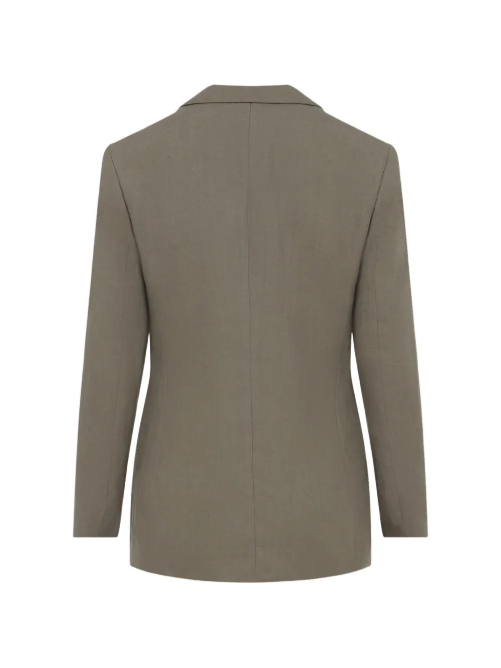  Giorgio Armani Single-button Linen Jacket - Neutrals 