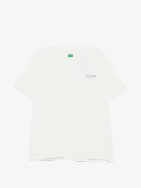 FLÂNEUR logo细节T恤