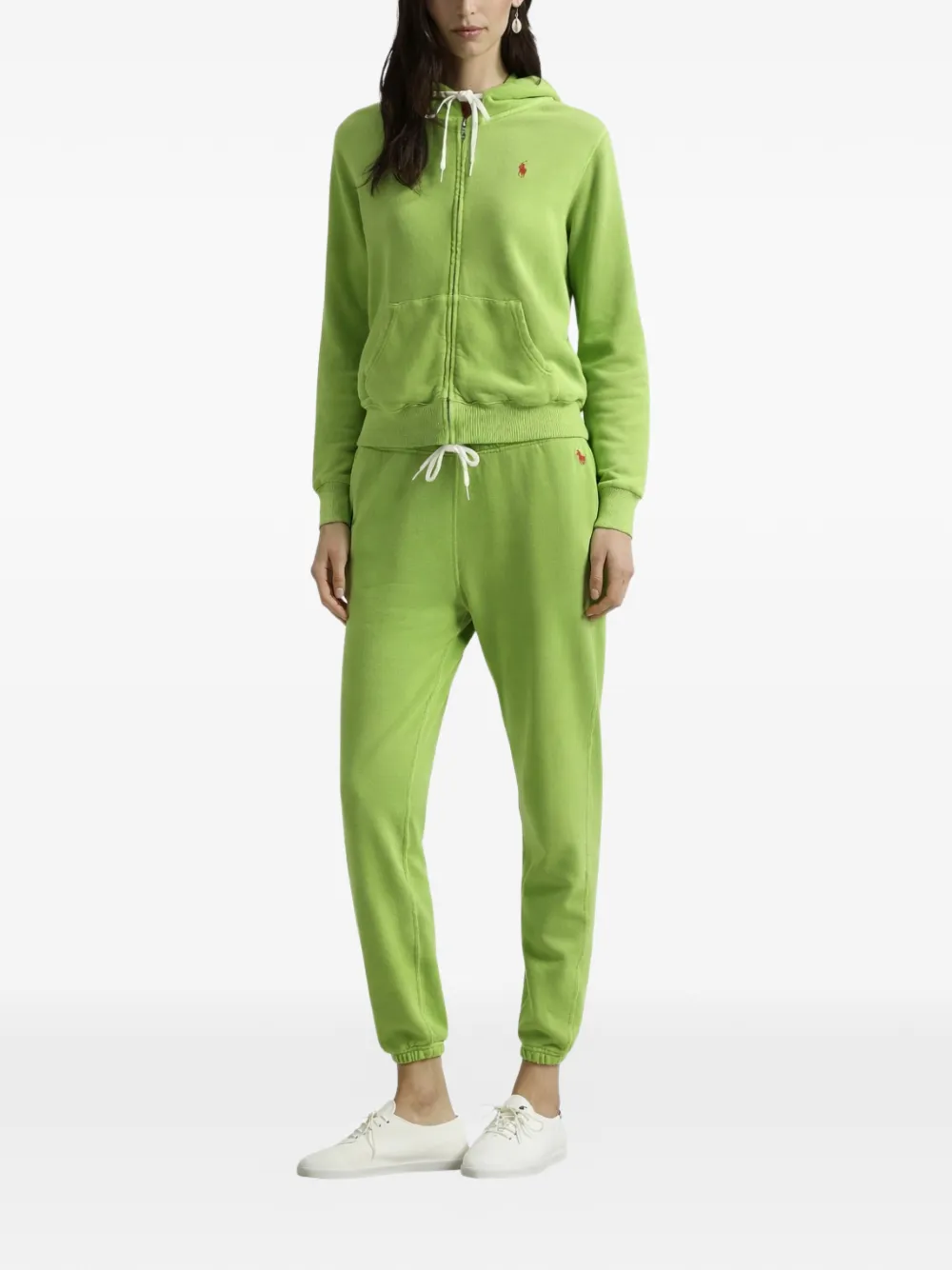 Polo Ralph Lauren Hoodie met geborduurd logo Groen