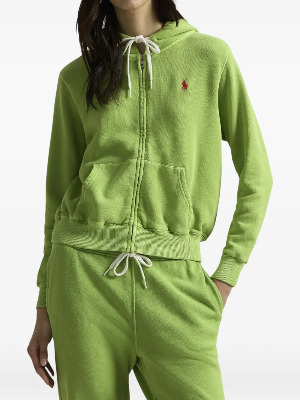 Polo Ralph Lauren Hoodie met geborduurd logo Groen