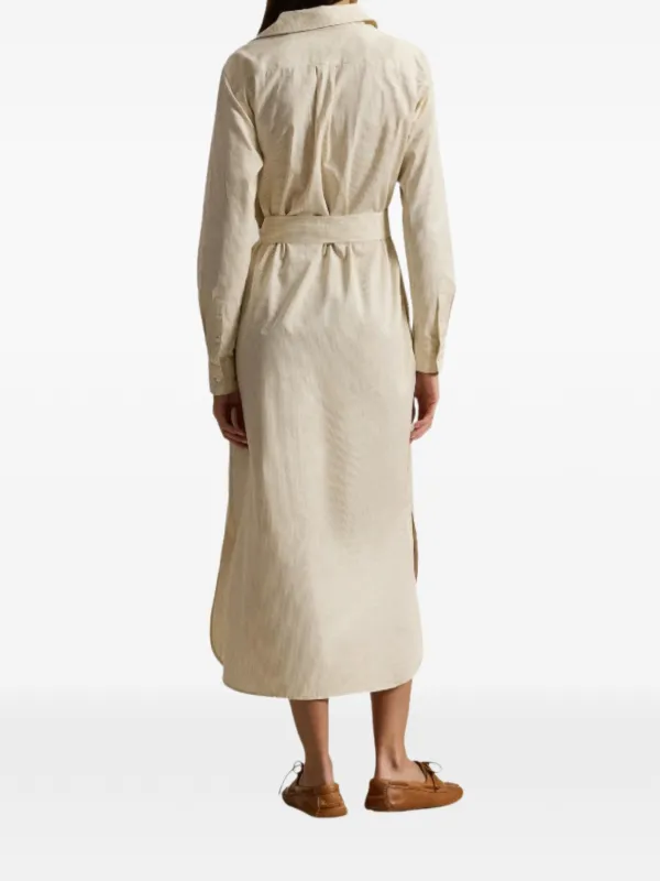 ralph lauren midi dress sale Ralph Lauren Surplice Georgette Midi Dress