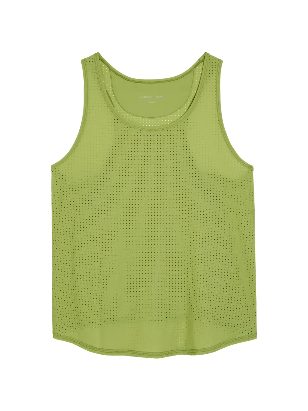 Literary Sport Leni perforated top - Grün