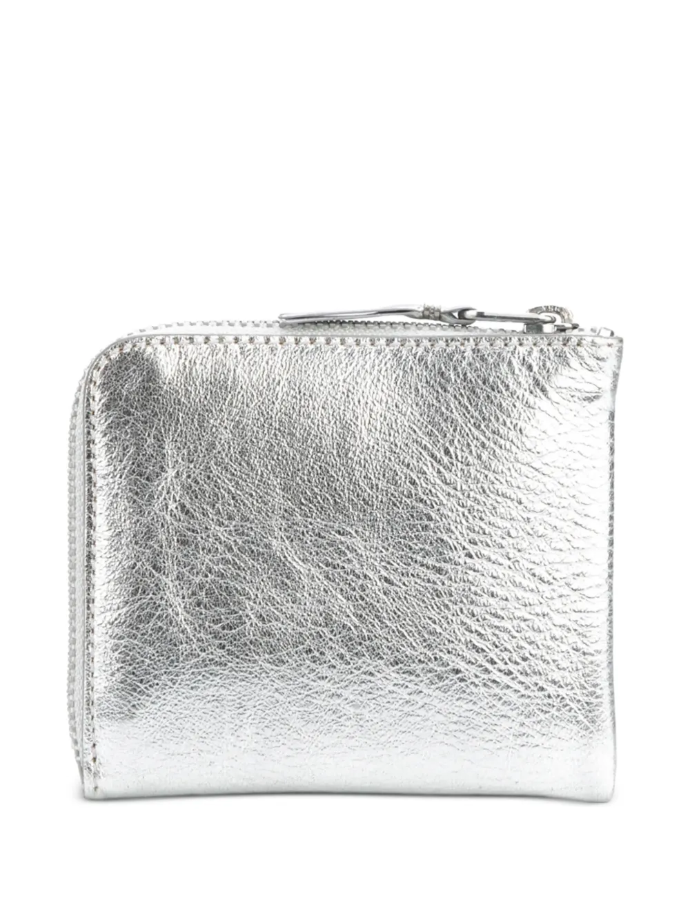  Comme Des Garçons Wallet Leather Wallet - Silver 