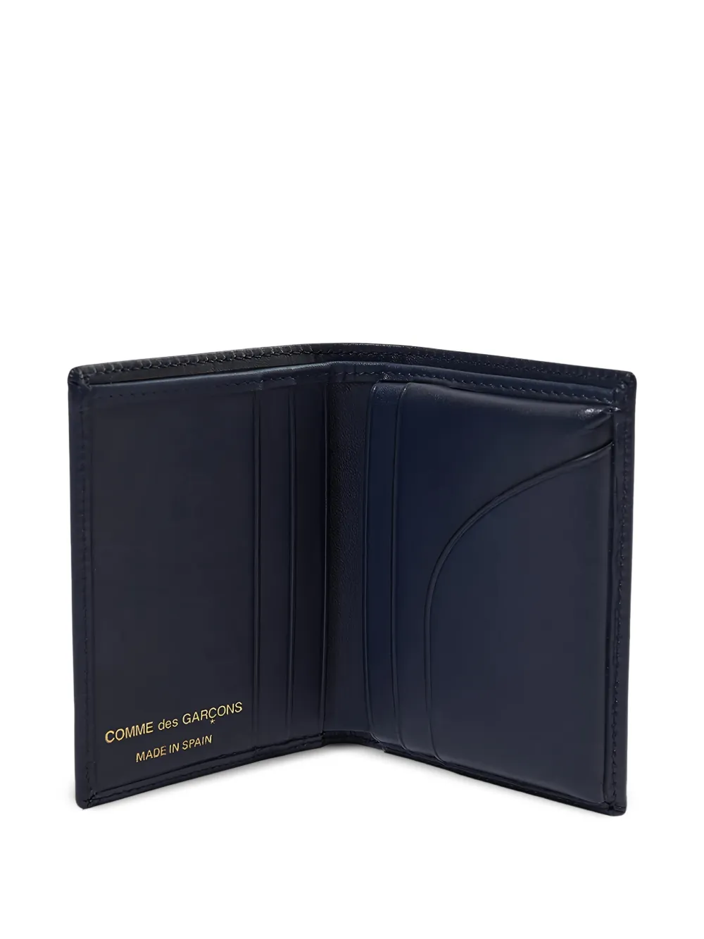 Comme Des Garçons Wallet Leren pasjeshouder Blauw