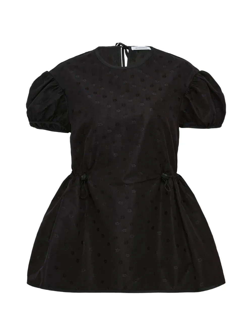 Cecilie Bahnsen Chiara puffed top - Nero