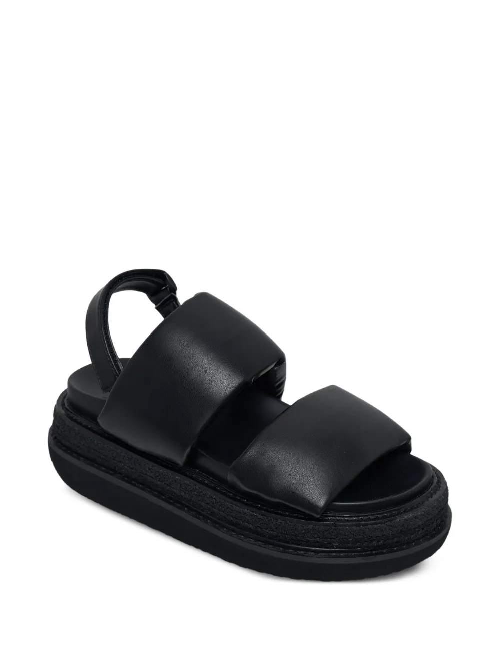  Yohji Yamamoto Platform Sandals - Black 