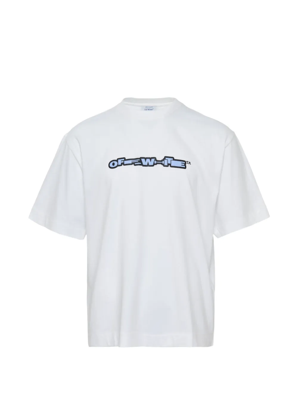 Off-White Baseball Arrow Skate T-shirt - Bianco