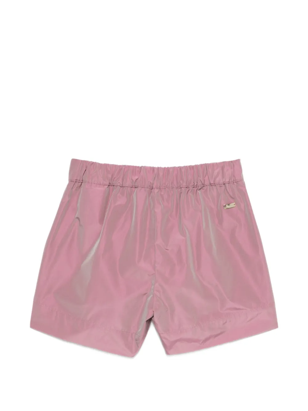  Herno Kids Elasticated-waistband Shorts - Pink 