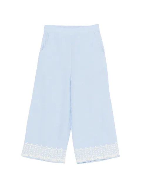LOUISE MISHA KIDS Florelia lace-trim trousers