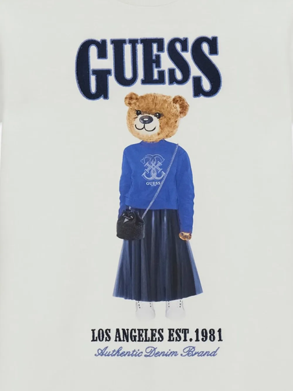 Bear-Print T-Shirt Dress