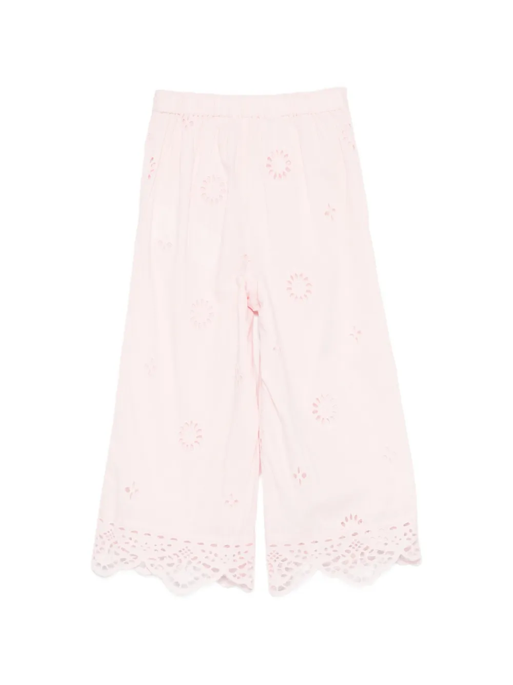  Louise Misha Embroidered Trousers - Pink 