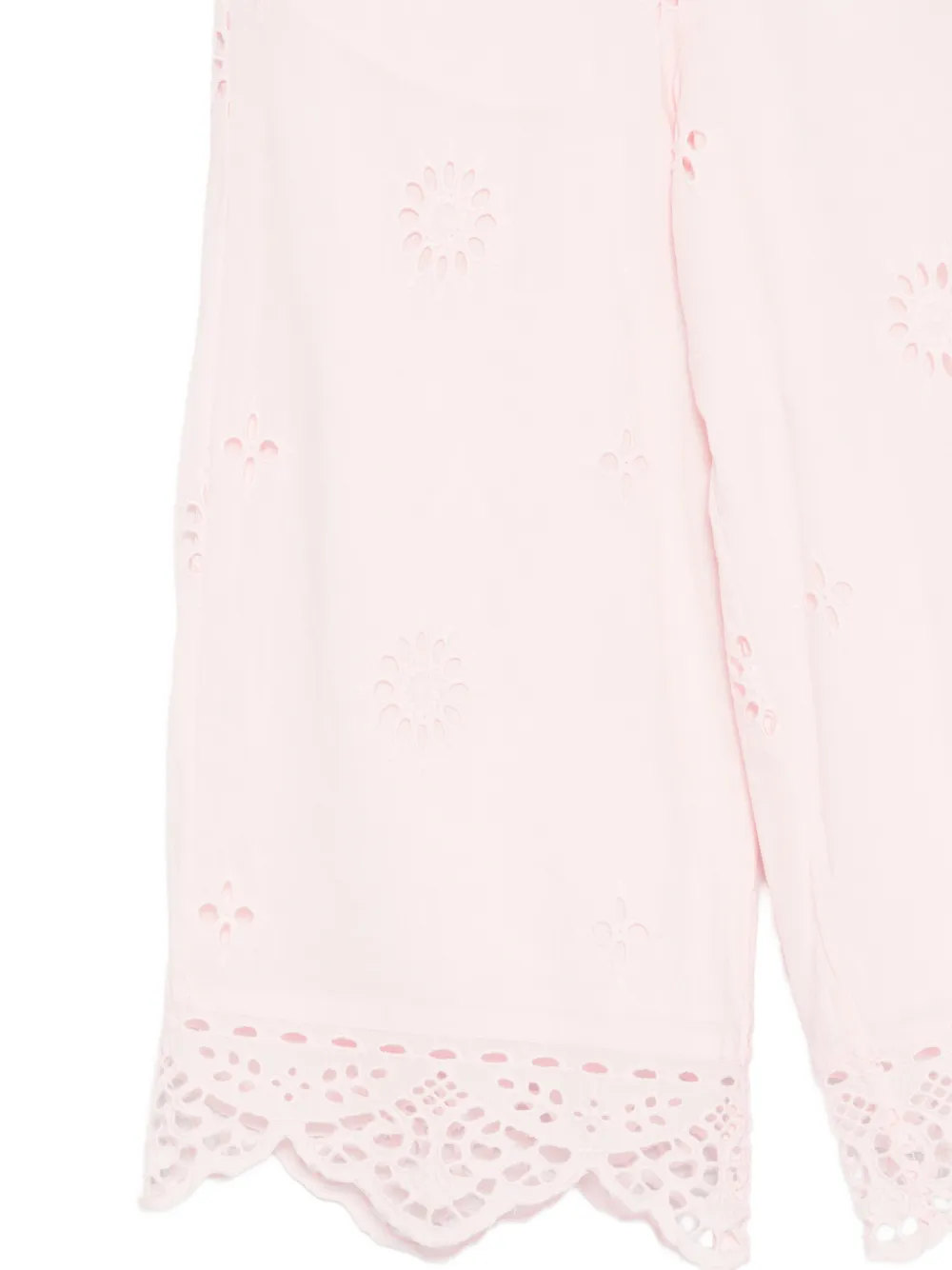  Louise Misha Embroidered Trousers - Pink 