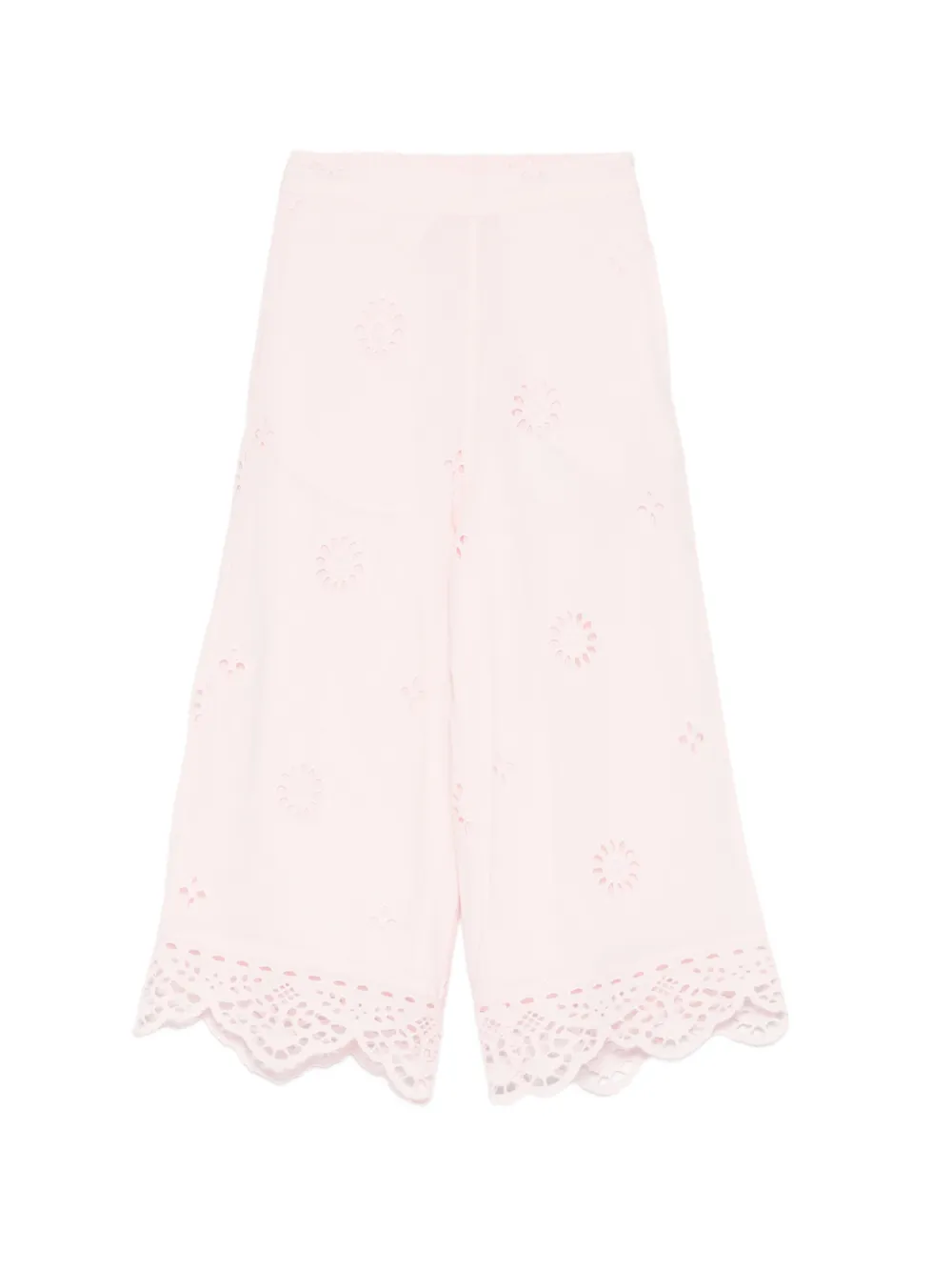 Louise Misha embroidered trousers - Rosa