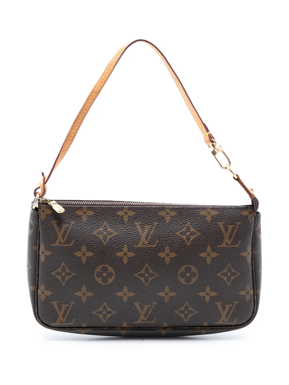 Louis Vuitton Pre-Owned Borsa a spalla Pochette Accessoires con monogramma 1998 - Marrone