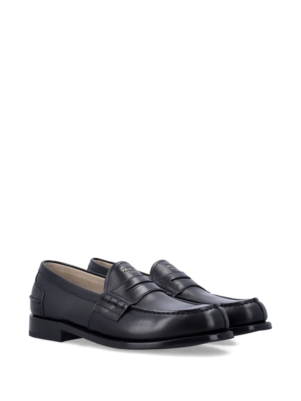 Prada penny loafers Zwart