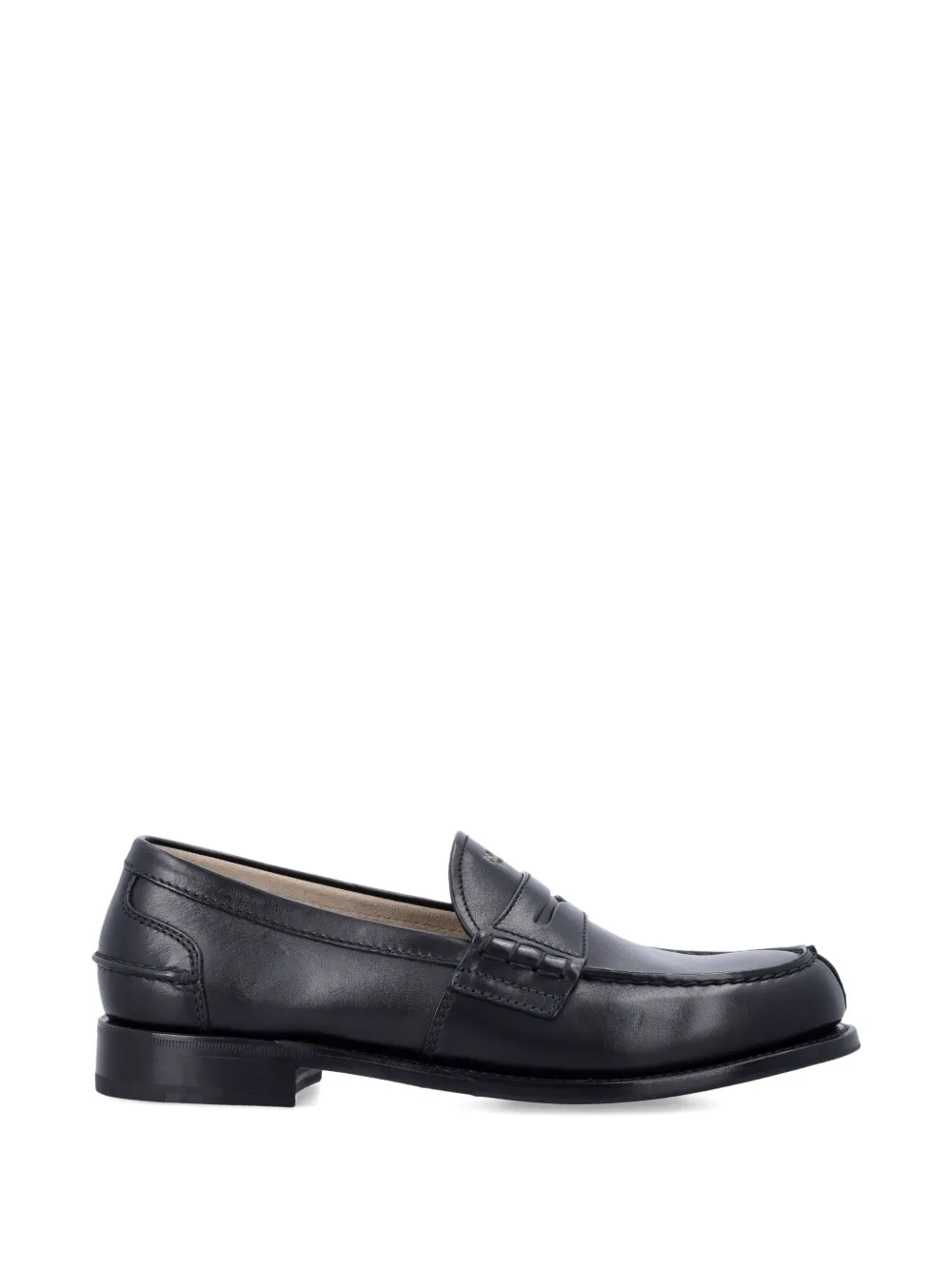 Prada penny loafers - Nero